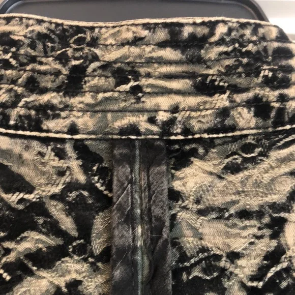 Free People Black and Tan Patterned Jacket - Picture 6 of 9